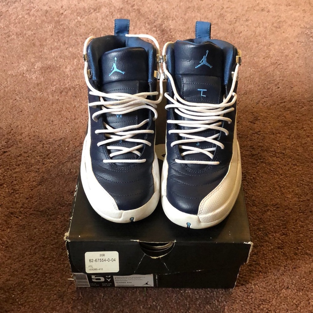 -AIR JORDAN 12 RETRO "OBSIDIAN 2012 RELEASE"